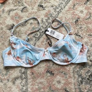 SWeWoreWhat baby angels Za8 in baby blue Top only